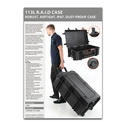 113L R.A.I.D CASE DATASHEET
